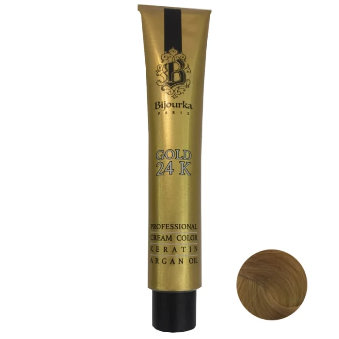 رنگ مو طبیعی بیجورکا Bjorka شماره 8 رنگ بلوند روشن حجم 100 میلی لیتز