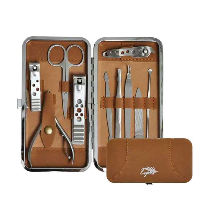 ست مانیکور 10 تکه همراه با کیف لوپینا مدل s002