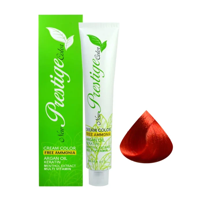 رنگ مو بژ مسی نیو پرستیژ کالر سری ترکیبی شماره p6 بدون سولفات حجم100میلی لیتر