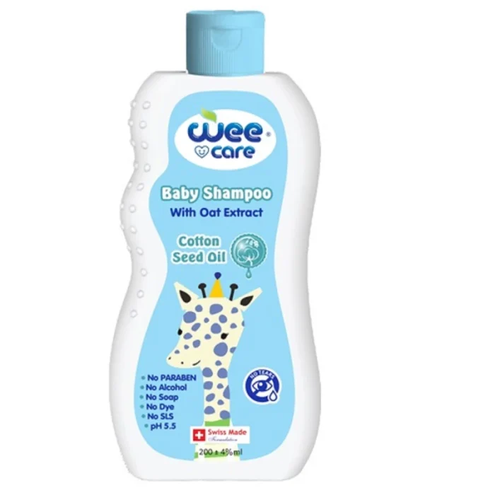 شامپو بچه(کودک)وی کر حاوی عصاره جو و روغن پنبه دانه 200 میلی لیتر